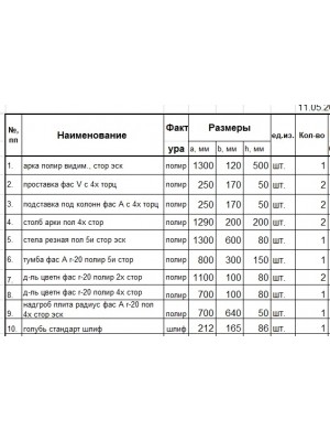 Элитный памятник №017 — ritualum.ru